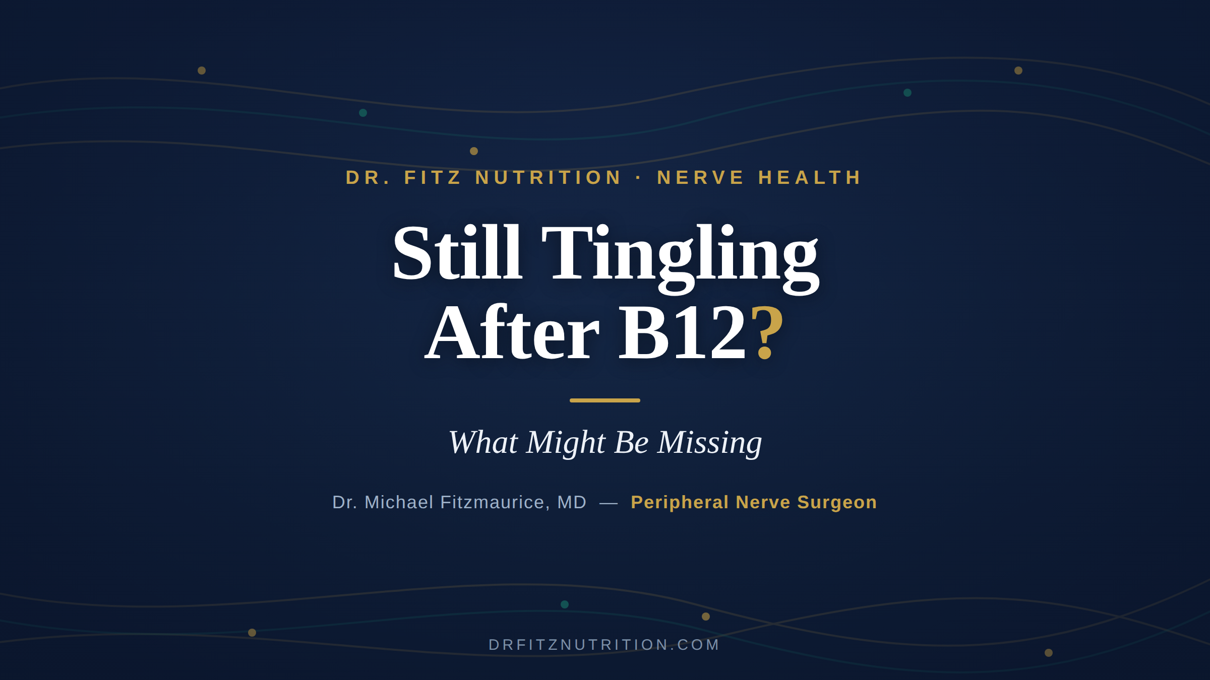 B12 for Neuropathy: Why You're Still Tingling