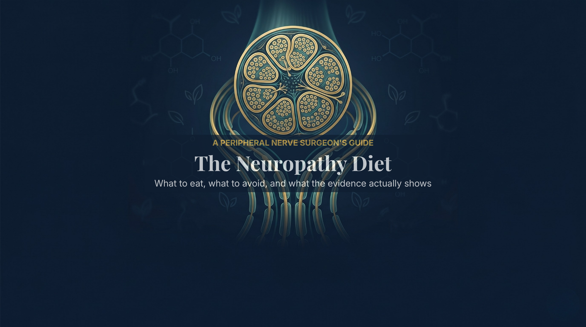 The neuropathy diet, foods to eat and avoid to protect peripheral nerves, a peripheral nerve surgeon's guide — DrFitzNutrition.com