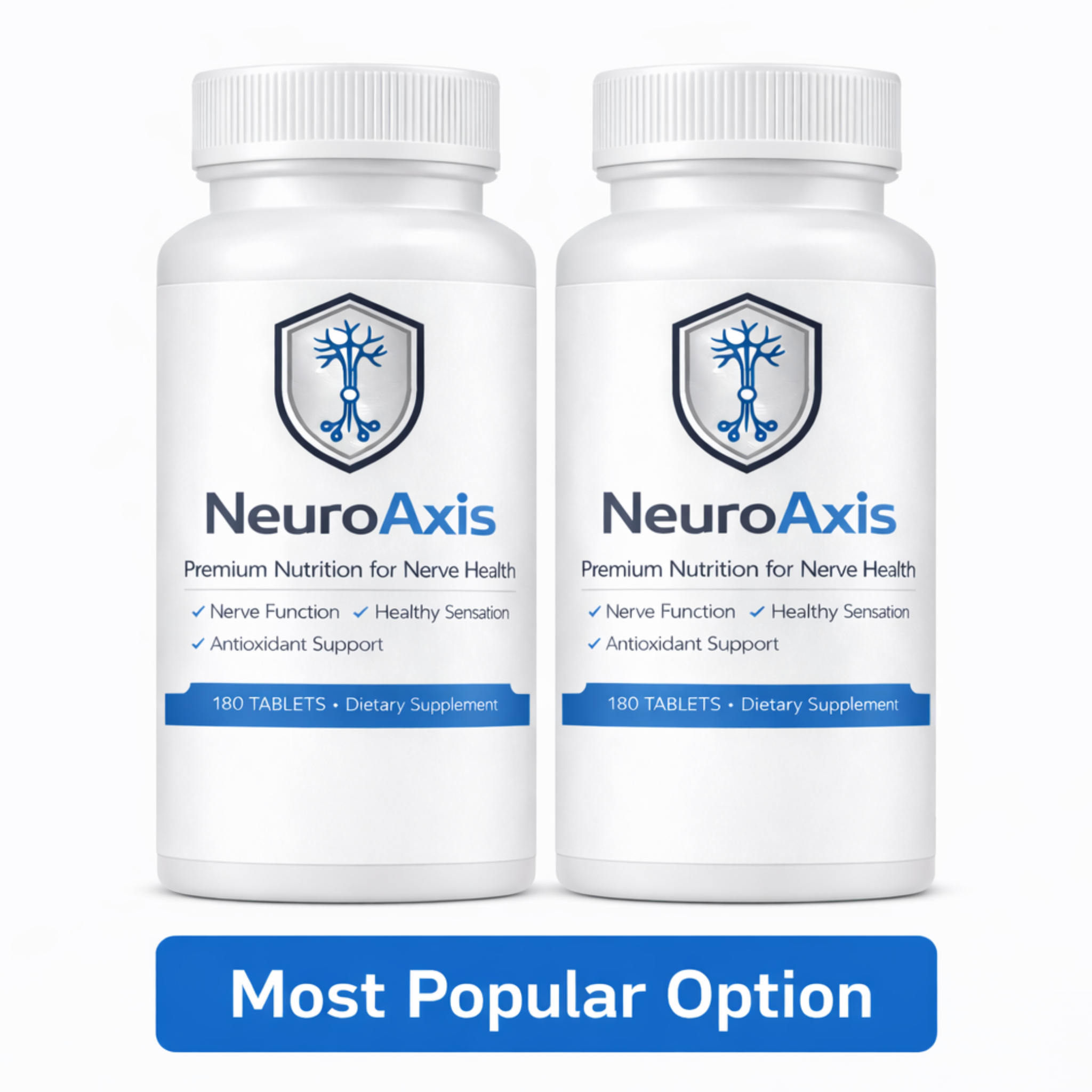 NeuroAxis — Nerve Health Support 2 bottle pack