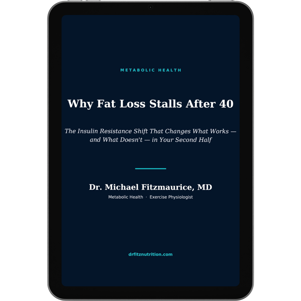 Why Fat Loss Stalls After 40 — Even When You’re Doing Everything “Right”