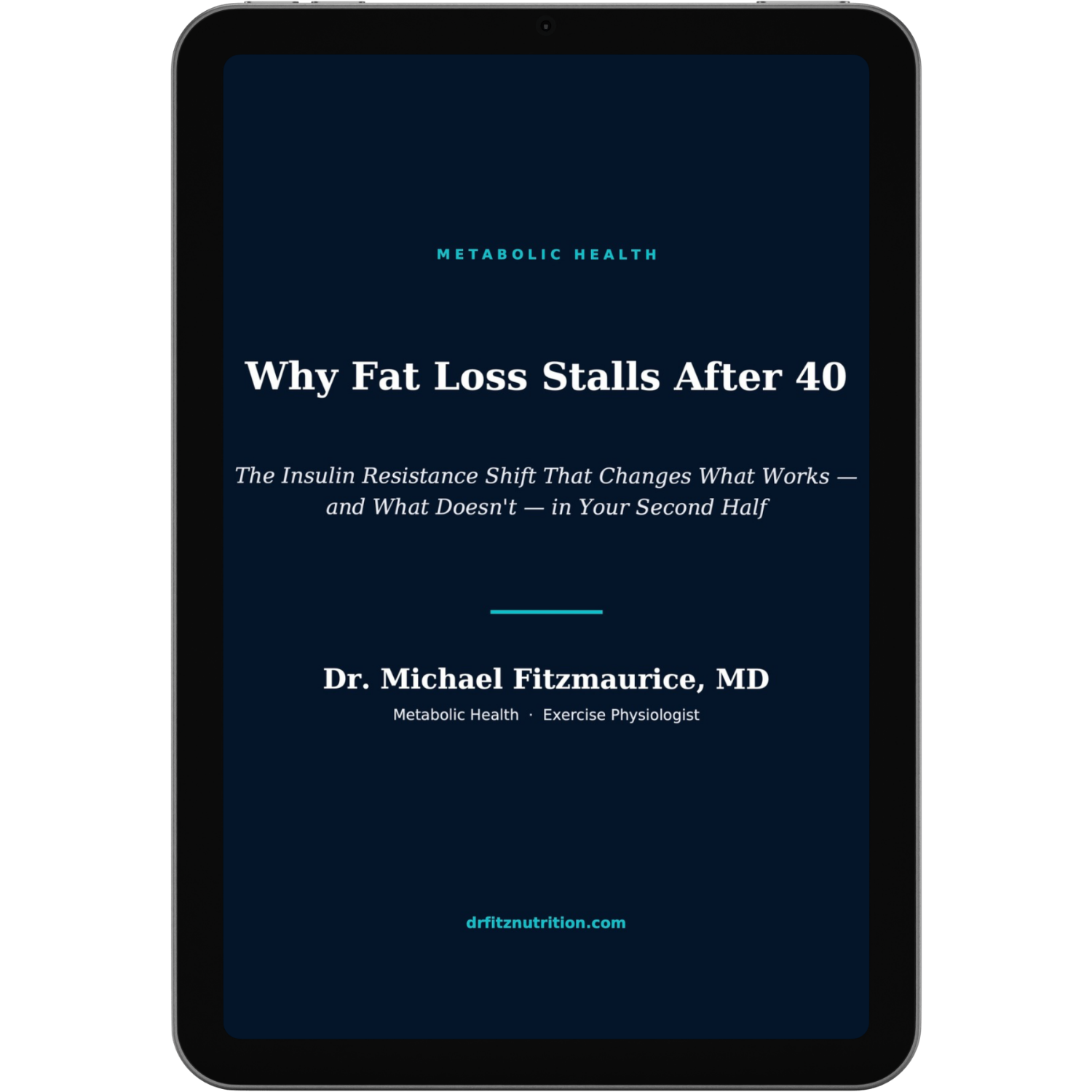 Why Fat Loss Stalls After 40